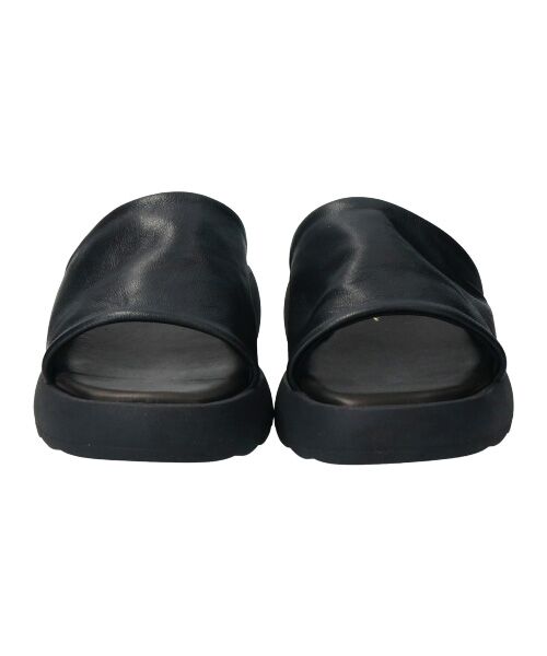 INTER-CHAUSSURES / インター ショシュール サンダル | 【Wikers】ソフトスクエアトウ厚底スライドサンダル-(E2115E) | 詳細1