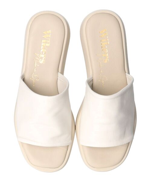 INTER-CHAUSSURES / インター ショシュール サンダル | 【Wikers】ソフトスクエアトウ厚底スライドサンダル-(E2115E) | 詳細14