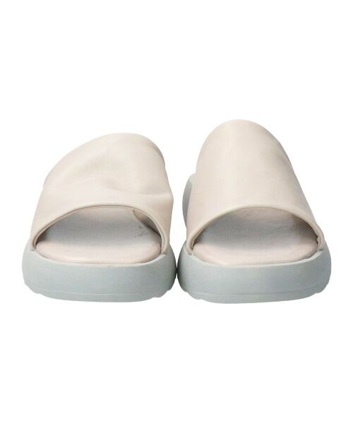 INTER-CHAUSSURES / インター ショシュール サンダル | 【Wikers】ソフトスクエアトウ厚底スライドサンダル-(E2115E) | 詳細17