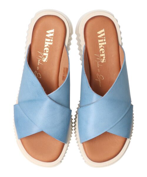 INTER-CHAUSSURES / インター ショシュール サンダル | 【Wikers】厚底クロスベルトサンダル-(E2116E) | 詳細24