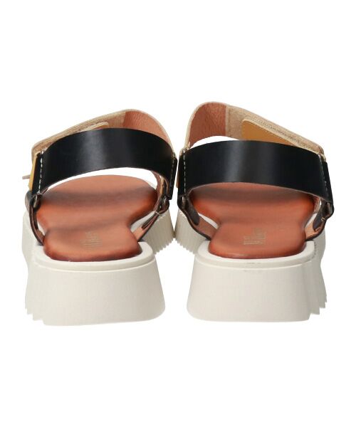 INTER-CHAUSSURES / インター ショシュール サンダル | 【Wikers】カラーコンビアンクルストラップサンダル-(E2117E) | 詳細5