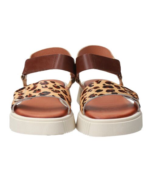 INTER-CHAUSSURES / インター ショシュール サンダル | 【Wikers】カラーコンビアンクルストラップサンダル-(E2117E) | 詳細10