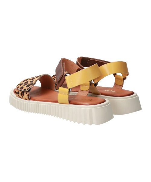 INTER-CHAUSSURES / インター ショシュール サンダル | 【Wikers】カラーコンビアンクルストラップサンダル-(E2117E) | 詳細13