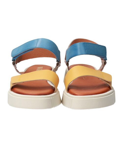 INTER-CHAUSSURES / インター ショシュール サンダル | 【Wikers】カラーコンビアンクルストラップサンダル-(E2117E) | 詳細19