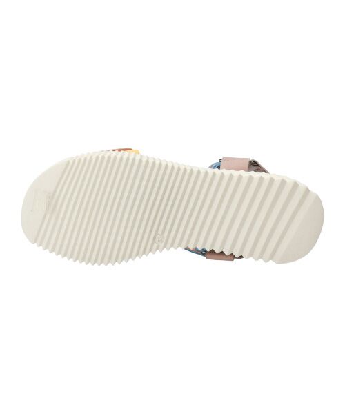 INTER-CHAUSSURES / インター ショシュール サンダル | 【Wikers】カラーコンビアンクルストラップサンダル-(E2117E) | 詳細25