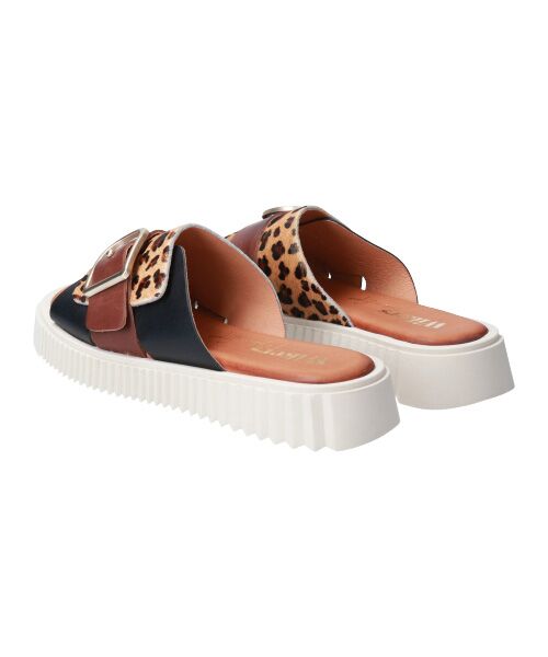 INTER-CHAUSSURES / インター ショシュール サンダル | 【Wikers】厚底バックルデザインスライドサンダル-(E2118E) | 詳細4