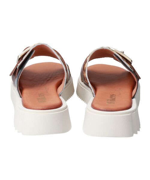 INTER-CHAUSSURES / インター ショシュール サンダル | 【Wikers】厚底バックルデザインスライドサンダル-(E2118E) | 詳細5