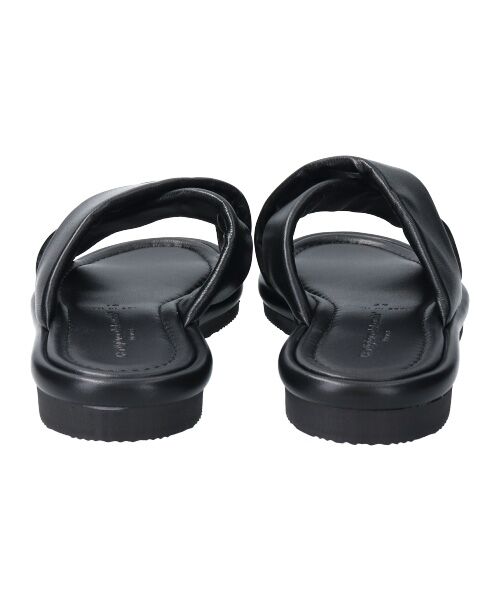 INTER-CHAUSSURES / インター ショシュール サンダル | 【L'Artigiano del cuoio】クロスベルトフラットサンダル(E2202E) | 詳細4