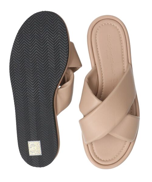 INTER-CHAUSSURES / インター ショシュール サンダル | 【L'Artigiano del cuoio】クロスベルトフラットサンダル(E2202E) | 詳細13