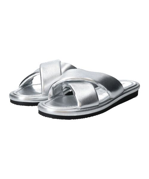 INTER-CHAUSSURES / インター ショシュール サンダル | 【L'Artigiano del cuoio】クロスベルトフラットサンダル(E2202E) | 詳細16