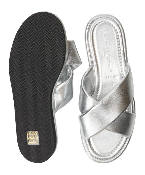 INTER-CHAUSSURES / インター ショシュール サンダル | 【L'Artigiano del cuoio】クロスベルトフラットサンダル(E2202E) | 詳細20