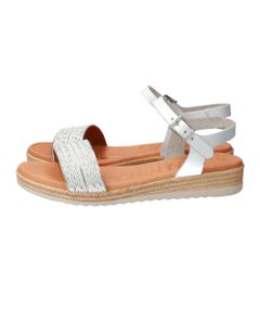 INTER-CHAUSSURES / インター ショシュール サンダル | 【Oh my Sandals】異素材コンビアンクルストラップサンダル-(E2507E)