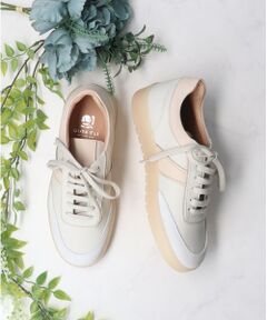 INTER-CHAUSSURES / インター ショシュール スニーカー | 【QUSHELI】ベーシックレザースニーカー-(E5020E)