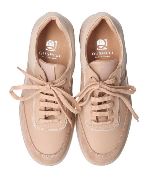 INTER-CHAUSSURES / インター ショシュール スニーカー | 【QUSHELI】ベーシックレザースニーカー-(E5020E) | 詳細14