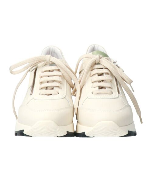 INTER-CHAUSSURES / インター ショシュール スニーカー | 【QUSHELI】アウトサイドジップレザースニーカー-(E5024E) | 詳細1