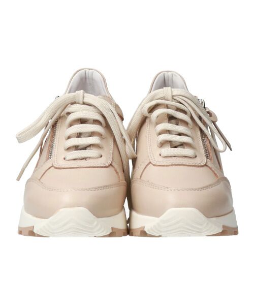 INTER-CHAUSSURES / インター ショシュール スニーカー | 【QUSHELI】アウトサイドジップレザースニーカー-(E5024E) | 詳細9