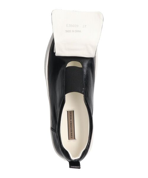 INTER-CHAUSSURES / インター ショシュール スニーカー | 【INTER-CHAUSSURES】ビジューバックルレザースリッポン-(E5029E) | 詳細8