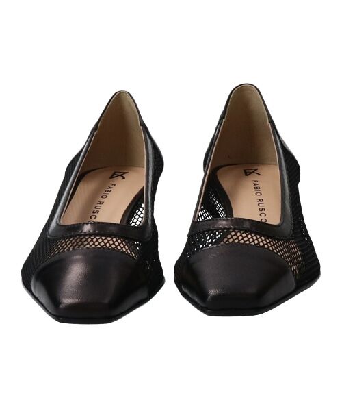 INTER-CHAUSSURES / インター ショシュール パンプス | 【FABIO RUSCONI】スクエアトウメッシュパンプス-(F1002F) | 詳細1