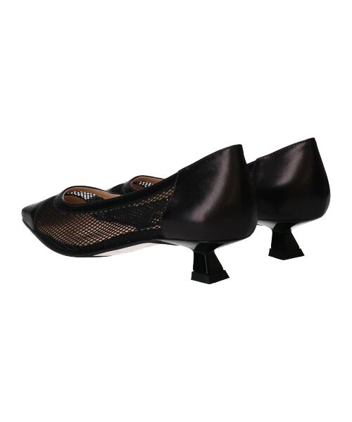 INTER-CHAUSSURES / インター ショシュール パンプス | 【FABIO RUSCONI】スクエアトウメッシュパンプス-(F1002F) | 詳細3