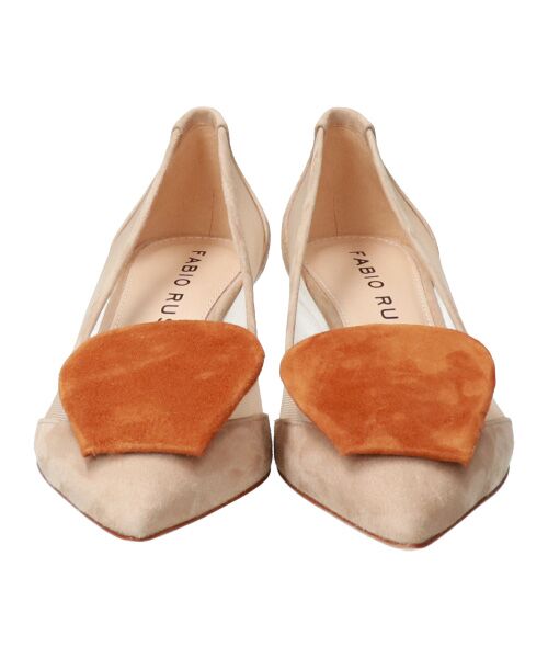 INTER-CHAUSSURES / インター ショシュール パンプス | 【FABIO RUSCONI】ポインテッドトウチュールパンプス-(F1005F) | 詳細1