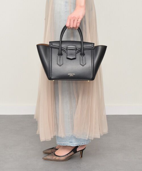 INTER-CHAUSSURES / インター ショシュール パンプス | 【FABIO RUSCONI】チュールネットレイヤードバックバンド-(F1302F) | 詳細9