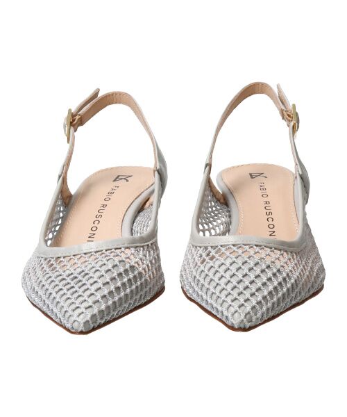 【FABIO RUSCONI】チュールネットレイヤードバックバンド FABIO RUSCONI（ファビオルスコーニ） チュールネットレイヤード