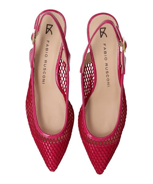 INTER-CHAUSSURES / インター ショシュール パンプス | 【FABIO RUSCONI】バックバンドネットパンプス-(F1303F) | 詳細14
