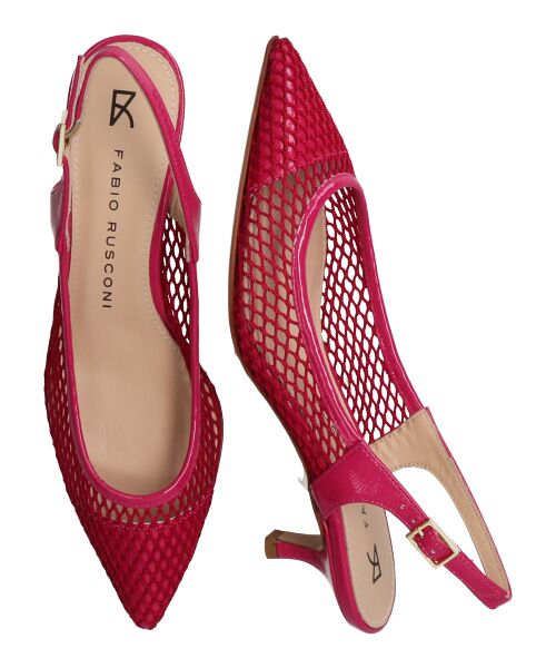 INTER-CHAUSSURES / インター ショシュール パンプス | 【FABIO RUSCONI】バックバンドネットパンプス-(F1303F) | 詳細16