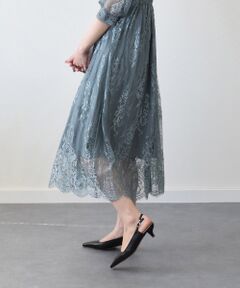 INTER-CHAUSSURES / インター ショシュール パンプス | 【FABIO RUSCONI】スリムスクエアトウバックバンドパンプス-(F1304F)