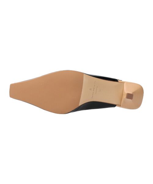 INTER-CHAUSSURES / インター ショシュール パンプス | 【FABIO RUSCONI】スリムスクエアトウバックバンドパンプス-(F1304F) | 詳細16