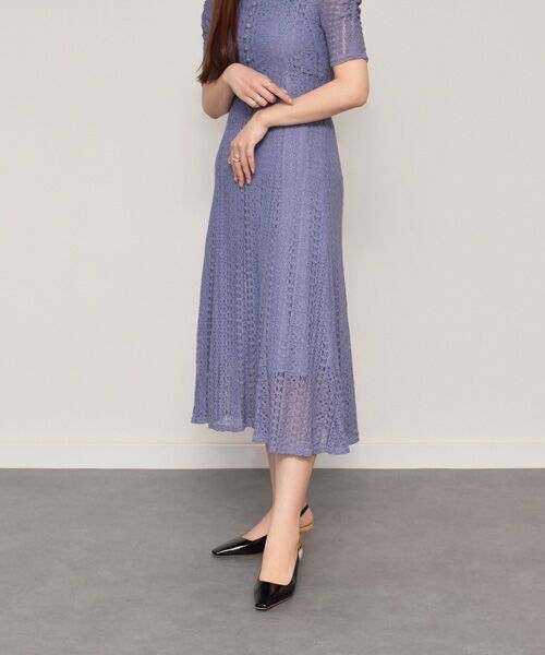 INTER-CHAUSSURES / インター ショシュール パンプス | 【FABIO RUSCONI】スリムスクエアトウバックバンドパンプス-(F1304F) | 詳細18