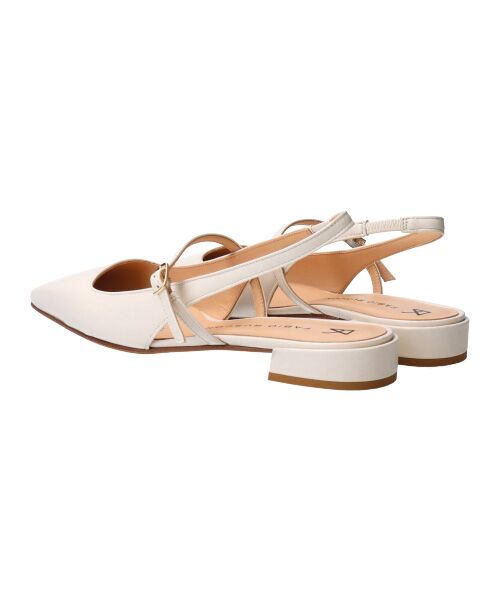 INTER-CHAUSSURES / インター ショシュール パンプス | 【FABIO RUSCONI】スクエアトウワンストラップバックバンド-(F1313F) | 詳細4