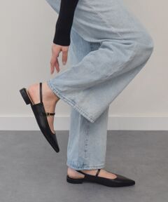 INTER-CHAUSSURES / インター ショシュール パンプス | 【FABIO RUSCONI】ポインテッドワンストラップバックバンド-(F1314F)