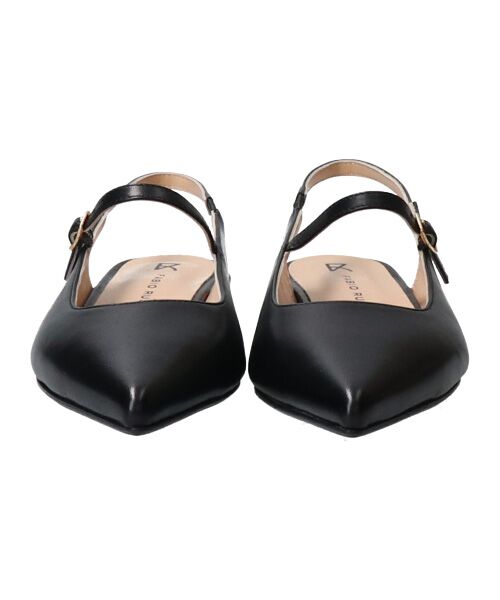 INTER-CHAUSSURES / インター ショシュール パンプス | 【FABIO RUSCONI】ポインテッドワンストラップバックバンド-(F1314F) | 詳細1