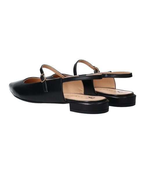 INTER-CHAUSSURES / インター ショシュール パンプス | 【FABIO RUSCONI】ポインテッドワンストラップバックバンド-(F1314F) | 詳細4