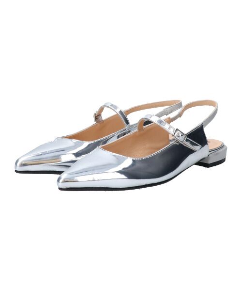 INTER-CHAUSSURES / インター ショシュール パンプス | 【FABIO RUSCONI】ポインテッドワンストラップバックバンド-(F1314F) | 詳細12