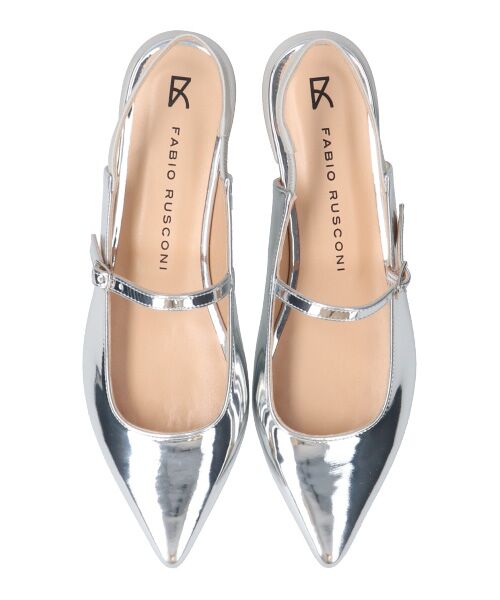 INTER-CHAUSSURES / インター ショシュール パンプス | 【FABIO RUSCONI】ポインテッドワンストラップバックバンド-(F1314F) | 詳細16