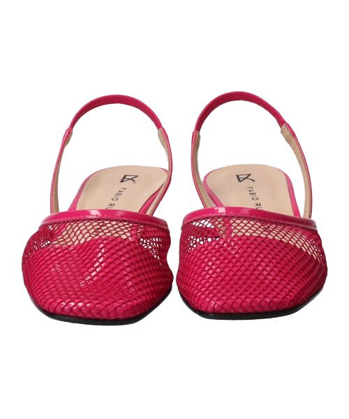 INTER-CHAUSSURES / インター ショシュール パンプス | 【FABIO RUSCONI】スクエアトウネットバックバンドパンプス-(F1316F) | 詳細21