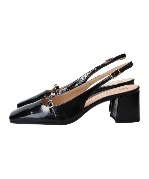 INTER-CHAUSSURES / インター ショシュール パンプス | 【FABIO RUSCONI】スクエアトウワンストラップバックバンド-(F1321F) | 詳細2