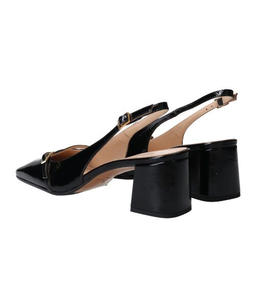 INTER-CHAUSSURES / インター ショシュール パンプス | 【FABIO RUSCONI】スクエアトウワンストラップバックバンド-(F1321F) | 詳細3