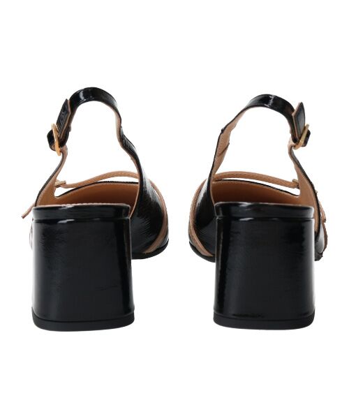 INTER-CHAUSSURES / インター ショシュール パンプス | 【FABIO RUSCONI】スクエアトウワンストラップバックバンド-(F1321F) | 詳細10