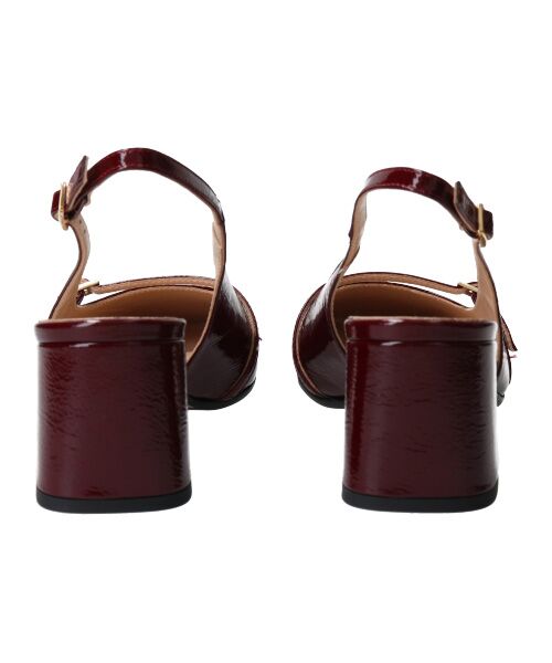 INTER-CHAUSSURES / インター ショシュール パンプス | 【FABIO RUSCONI】スクエアトウワンストラップバックバンド-(F1321F) | 詳細18