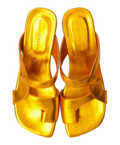 INTER-CHAUSSURES / インター ショシュール サンダル | 【FABIO RUSCONI】スクエアトウトングサンダル-(F2002F) | 詳細19