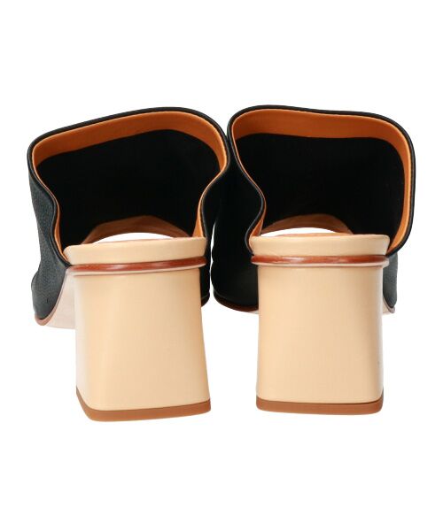 INTER-CHAUSSURES / インター ショシュール サンダル | 【FABIO RUSCONI】スクエアトウソフトレザーミュールサンダル-(F2006F) | 詳細5