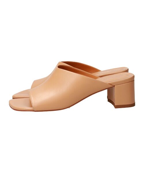 INTER-CHAUSSURES / インター ショシュール サンダル | 【FABIO RUSCONI】チャンキーヒールミュールサンダル-(F2010F) | 詳細3