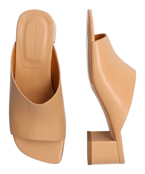 INTER-CHAUSSURES / インター ショシュール サンダル | 【FABIO RUSCONI】チャンキーヒールミュールサンダル-(F2010F) | 詳細8