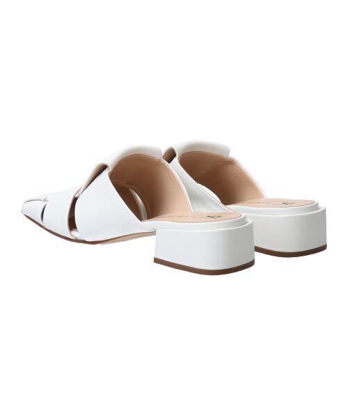 INTER-CHAUSSURES / インター ショシュール サンダル | 【FABIO RUSCONI】スクエアトウグルカミュールサンダル-(F2301F) | 詳細13