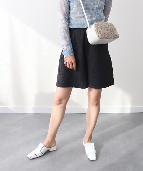 INTER-CHAUSSURES / インター ショシュール サンダル | 【FABIO RUSCONI】スクエアトウグルカミュールサンダル-(F2301F) | 詳細19