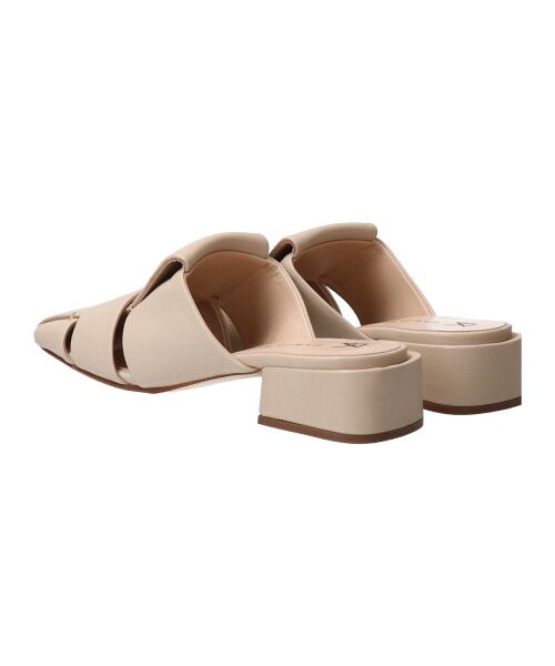 INTER-CHAUSSURES / インター ショシュール サンダル | 【FABIO RUSCONI】スクエアトウグルカミュールサンダル-(F2301F) | 詳細23