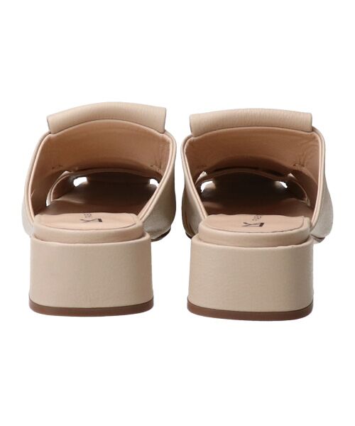 INTER-CHAUSSURES / インター ショシュール サンダル | 【FABIO RUSCONI】スクエアトウグルカミュールサンダル-(F2301F) | 詳細24